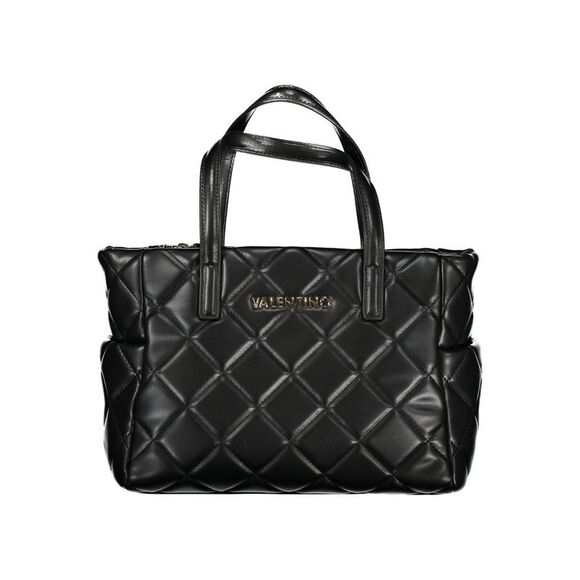 Mario Valentino Black Polyurethane Women's Women's Handbag